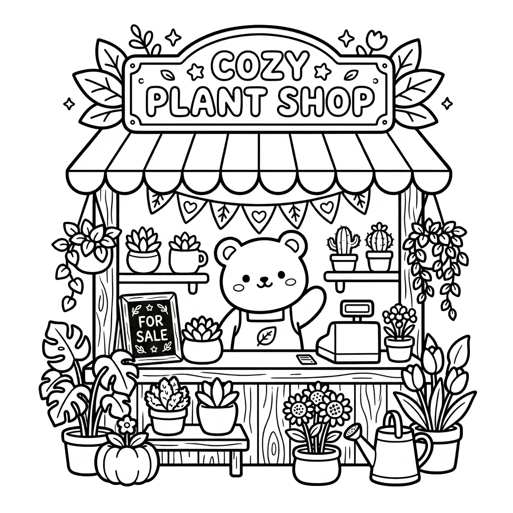 Plant Colored
